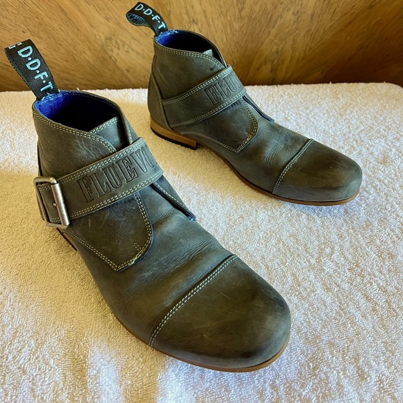 COPY - John Fluevog leather buckle boots men Size 7 - Picture 4 of 16